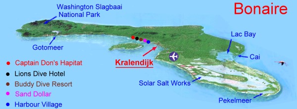 Bonaire Map